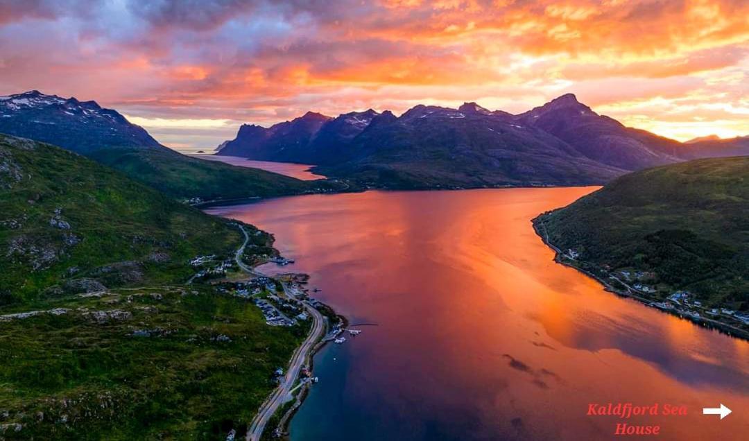 Kaldfjord Sea House Villa Tromsø Exterior foto